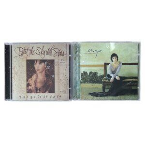Enya Paint the Sky with Stars and A Day without Rain CD Lot
